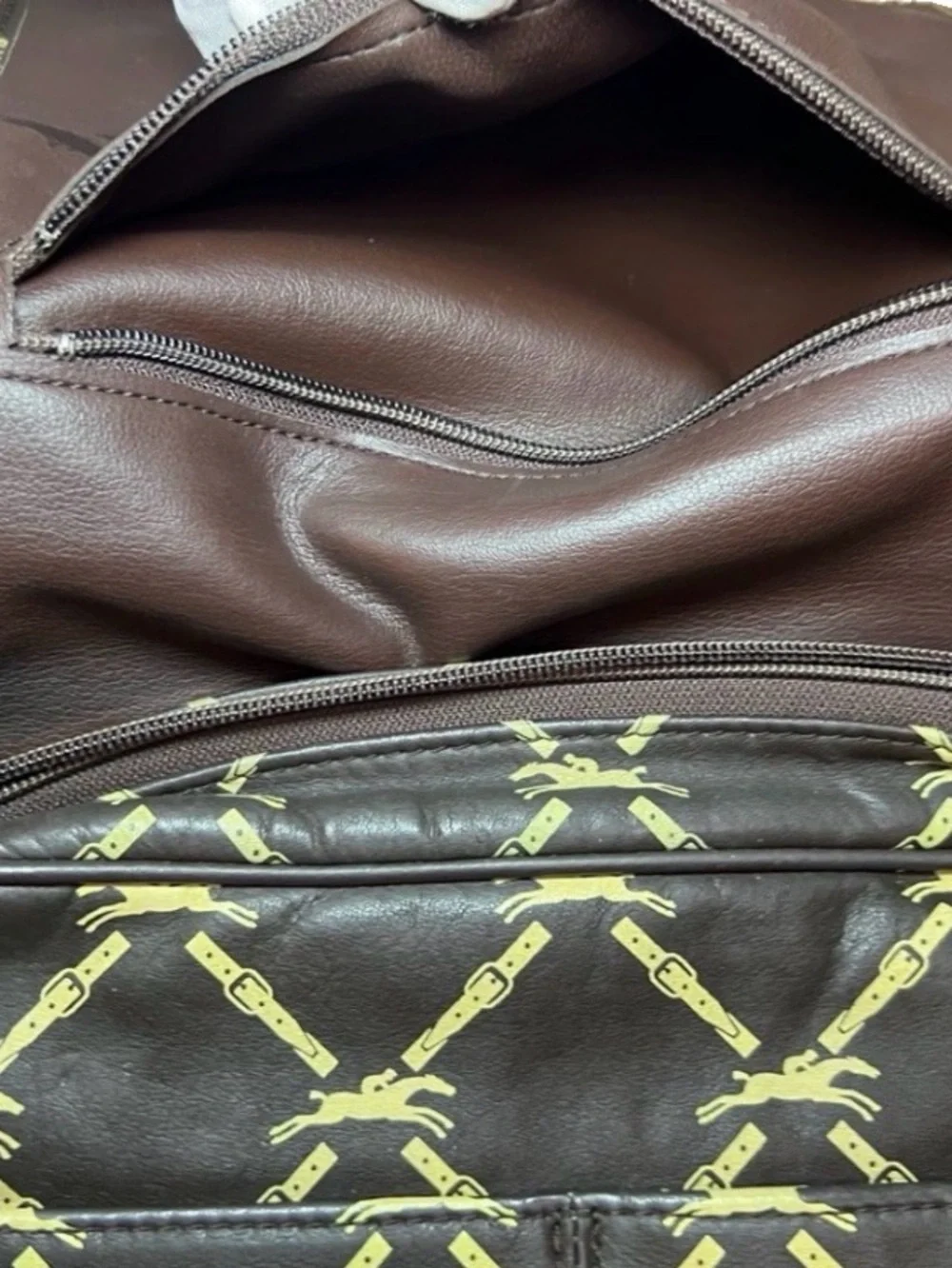 Longchamp monogram crossbody